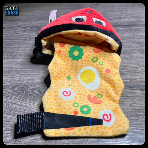 Bark Box Plush Ramen Themed Ramen Ren Dog Toy Crinkle & Squeaker L NWT - Picture 9 of 13